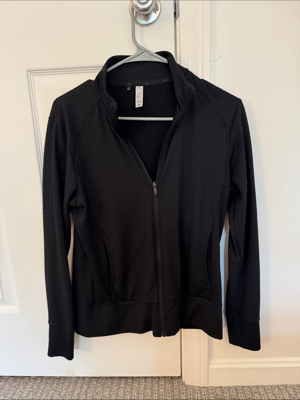 adidas Black Full-Zip Jacket